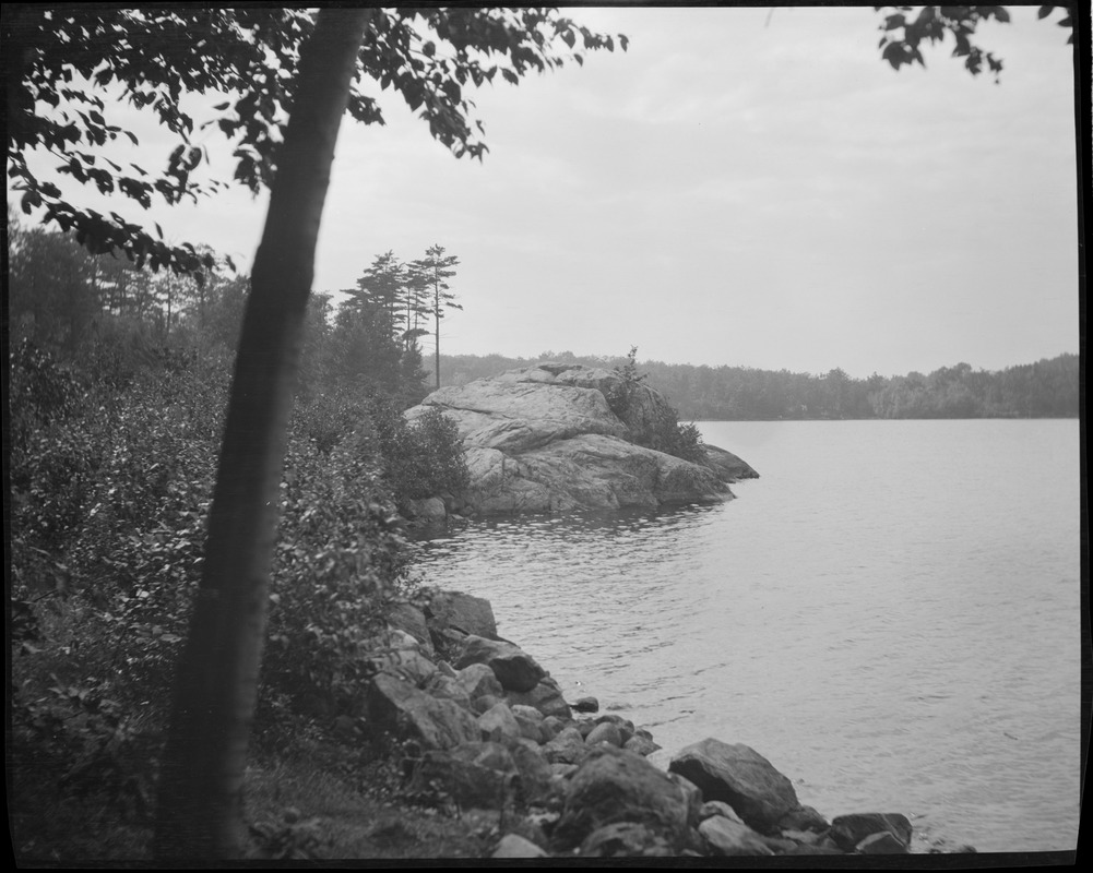 Jamaica Pond of the Emerald Necklace was established. (Taken by Leslie Jones; Courtesy of Boston Public Library)