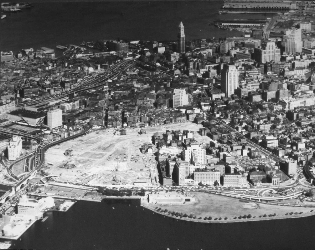 pre Boston West End's demolishment. Courtesy of the West End Museum